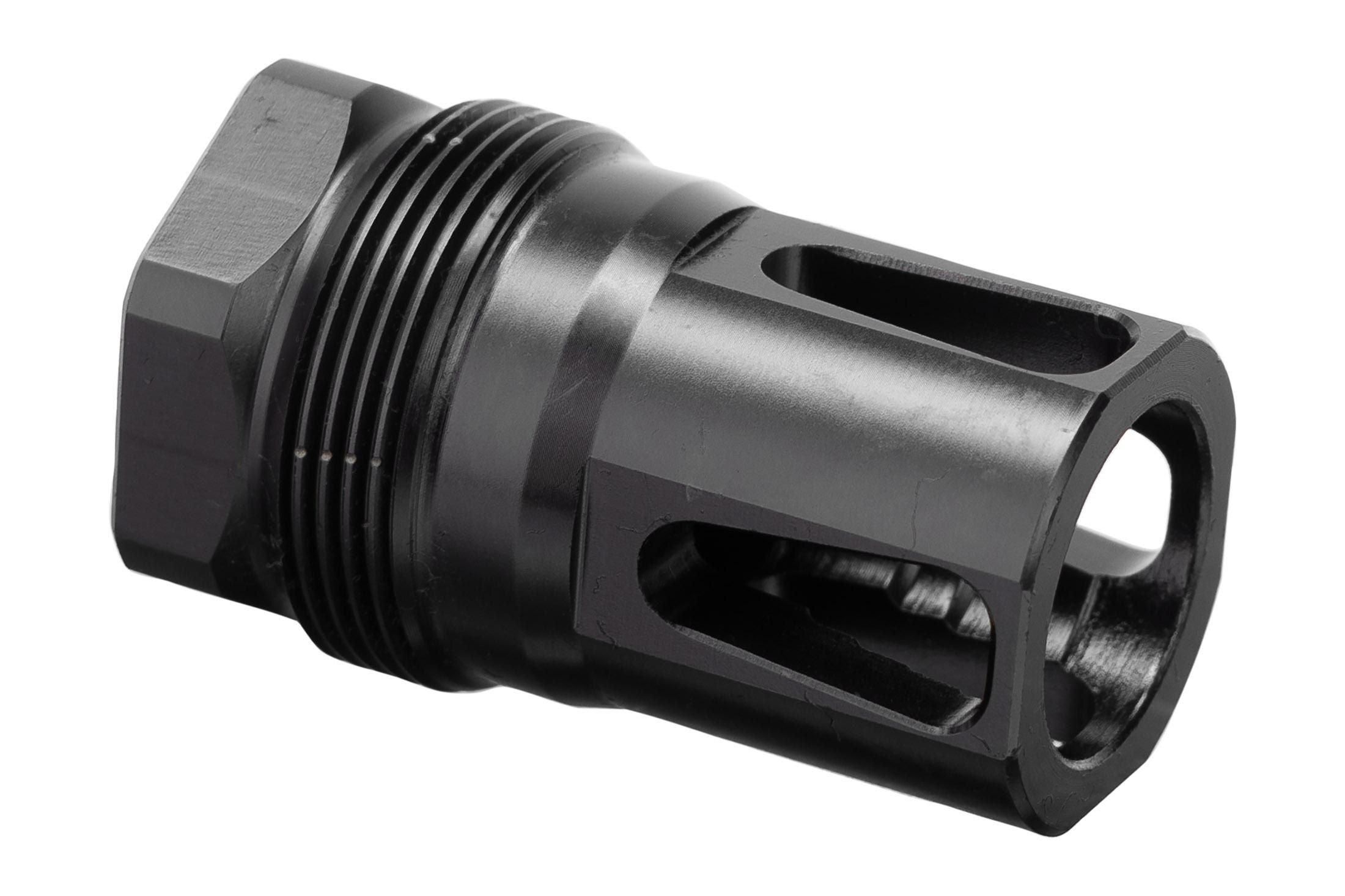 Evolve Weapons Systems Integrated Drive Flash Hider - Plan B - 5/8x24 - Short - Nitride